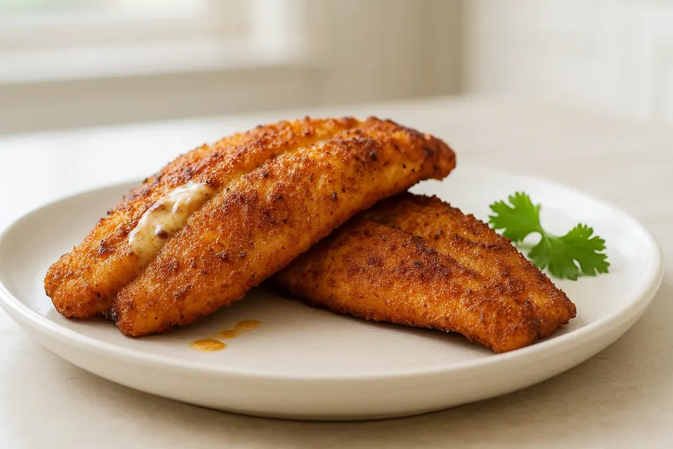 Air Fryer Cajun Catfish