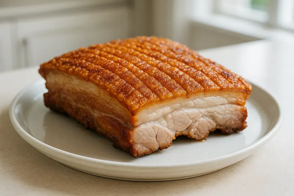 Air Fryer Crispy Pork Belly