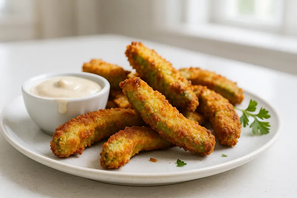 Air Fryer Keto Avocado Fries