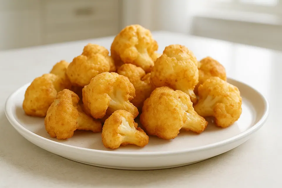 Air Fryer Tempura Cauliflower