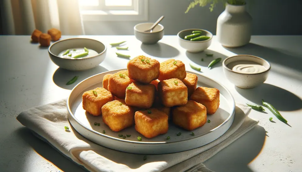 Air Fryer Tofu Nuggets