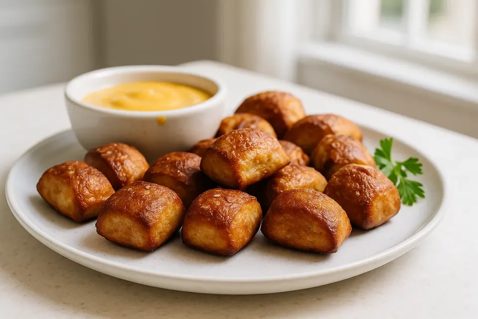 Air Fryer Pretzel Bites