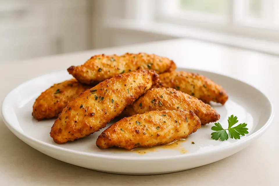 Air Fryer Lemon Herb Chicken Tenders