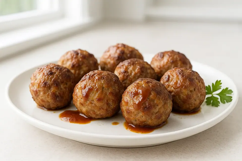 Air Fryer Keto Meatballs
