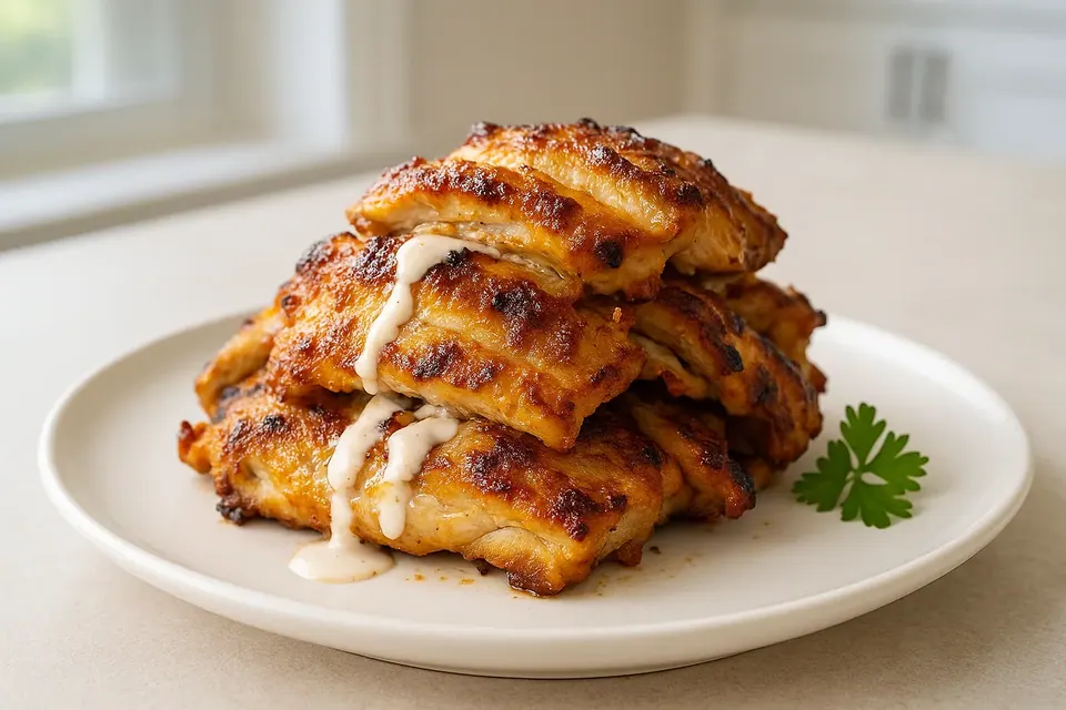Air Fryer Cabbage Steaks