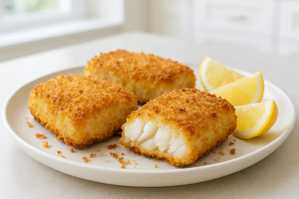 Air Fryer Breaded Cod