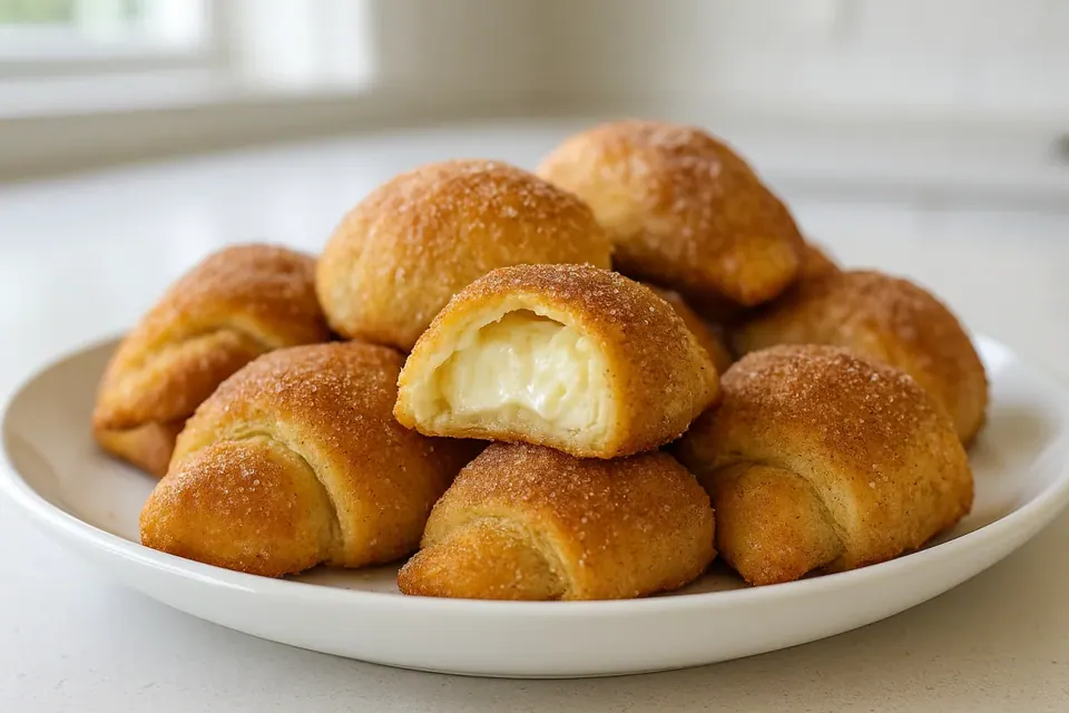 Air Fryer Churro Cheesecake Bites