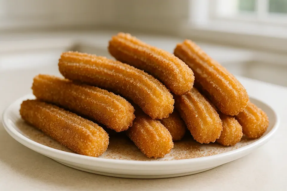 Air Fryer Cinnamon Sugar Churros