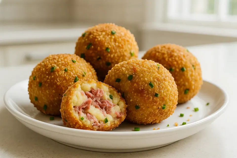 Air Fryer Corned Beef Balls