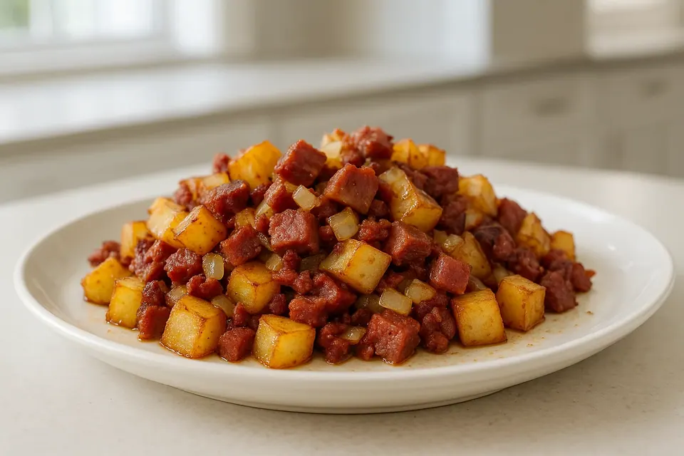 Air Fryer Corned Beef Hash