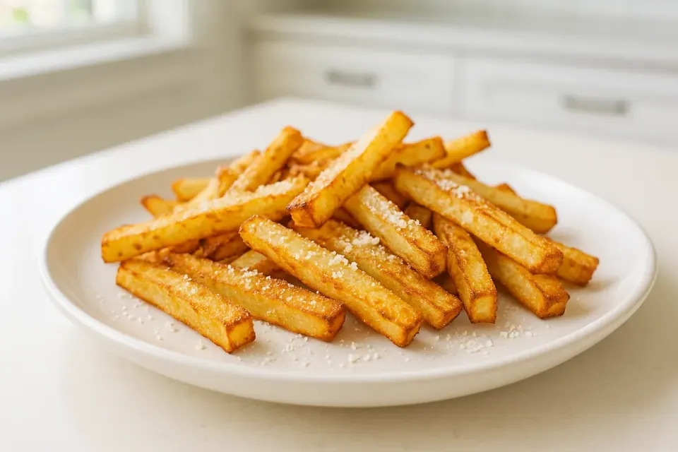 Air Fryer Kohlrabi Fries
