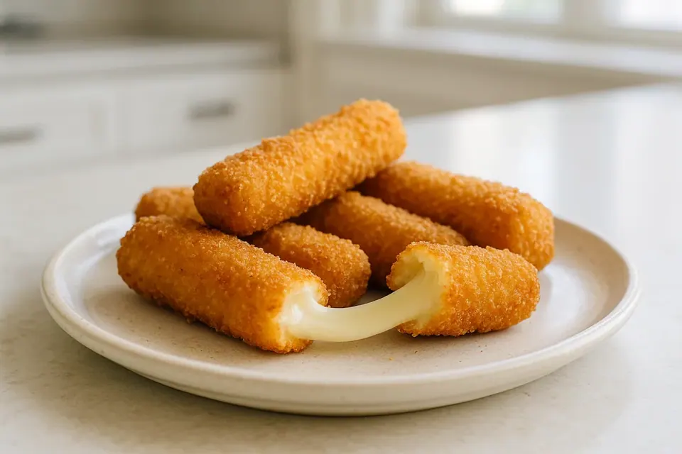 Air Fryer Mozzarella Sticks