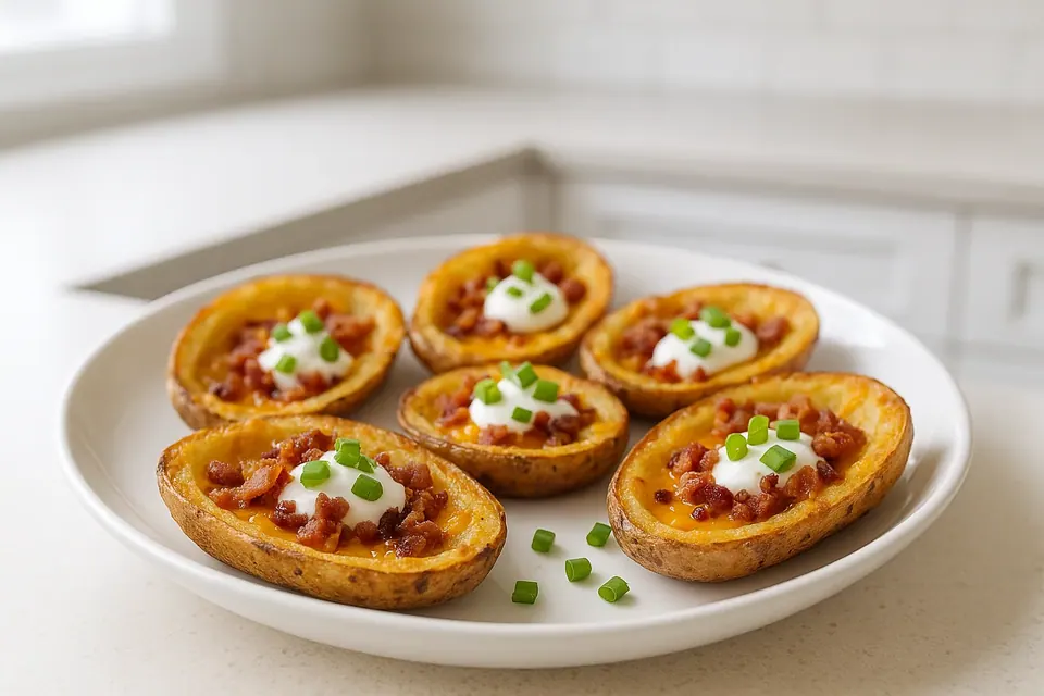 Air Fryer Potato Skins