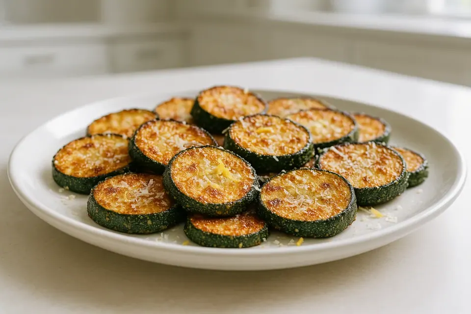Air Fryer Zesty Zucchini Chips