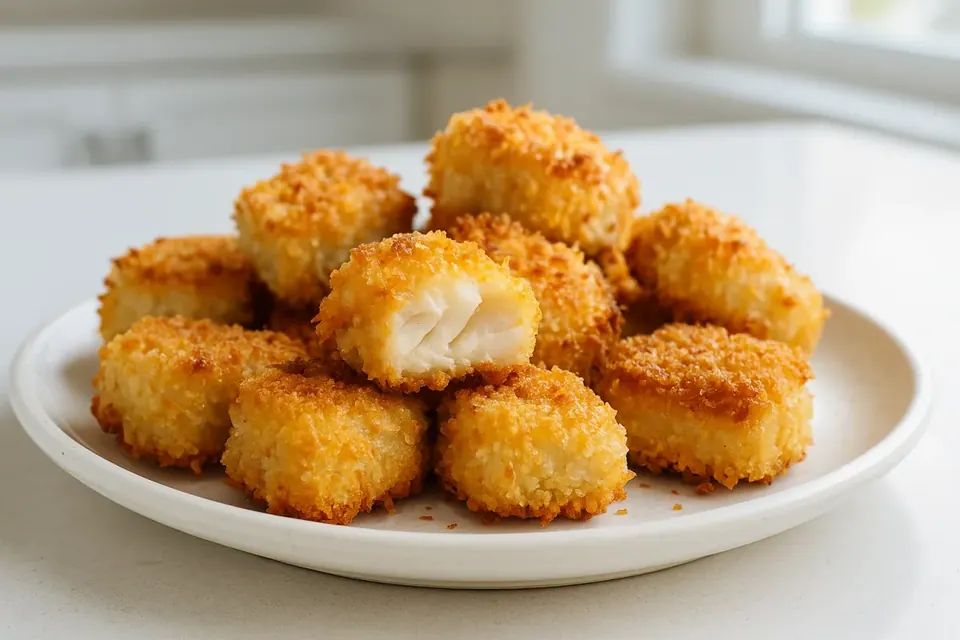 Air Fryer Coconut Fish Bites
