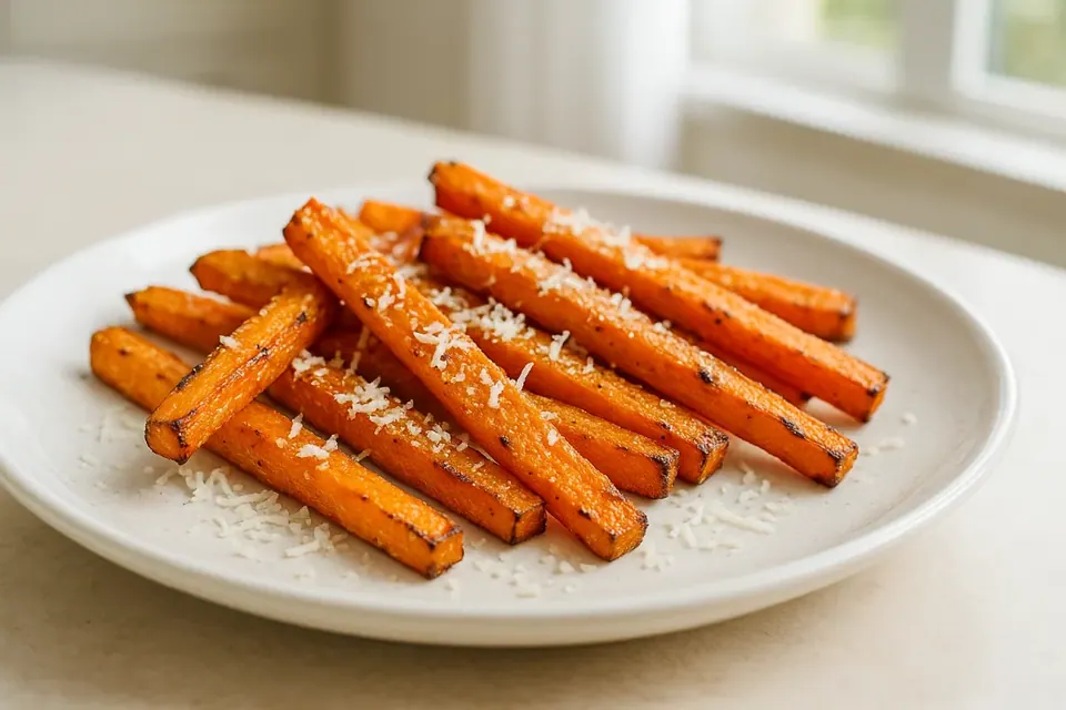 Air Fryer Crispy Carrot Sticks
