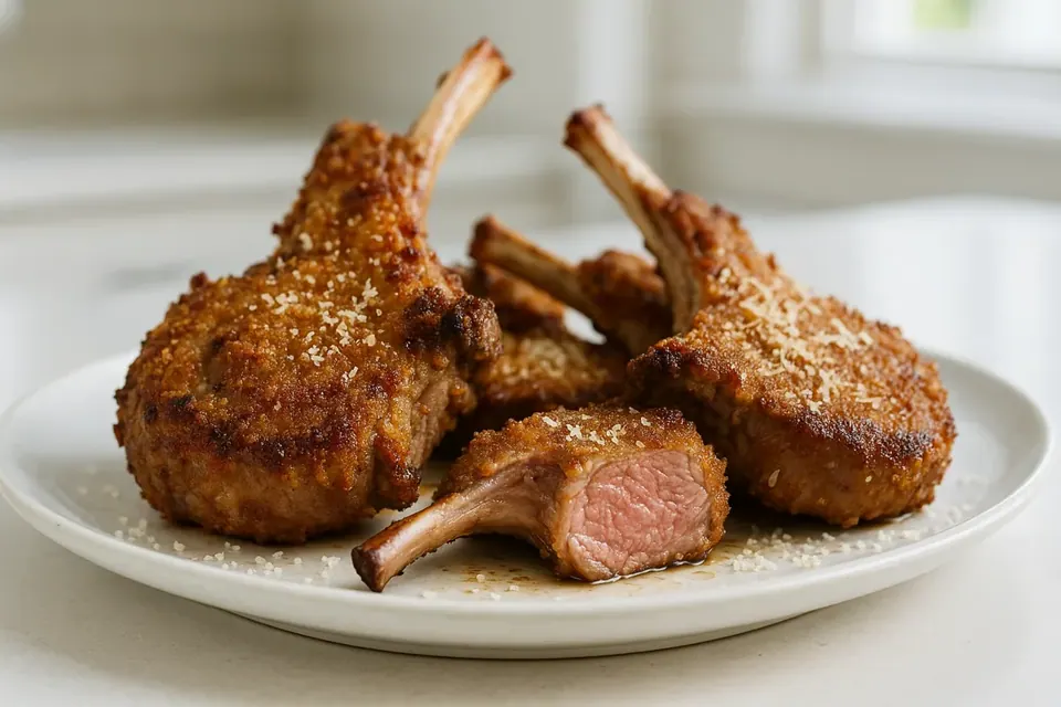 Air Fryer Crispy Lamb Chops