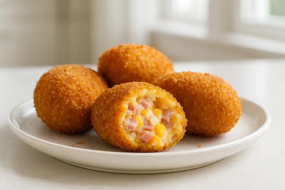 Air Fryer Ham Croquettes