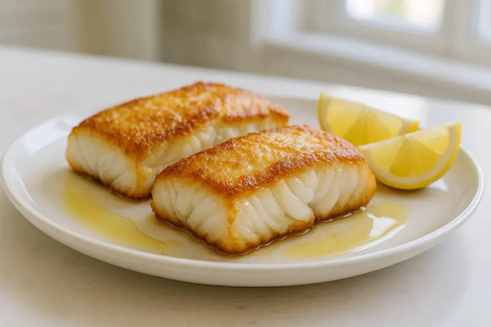 Air Fryer Lemon Herb Cod