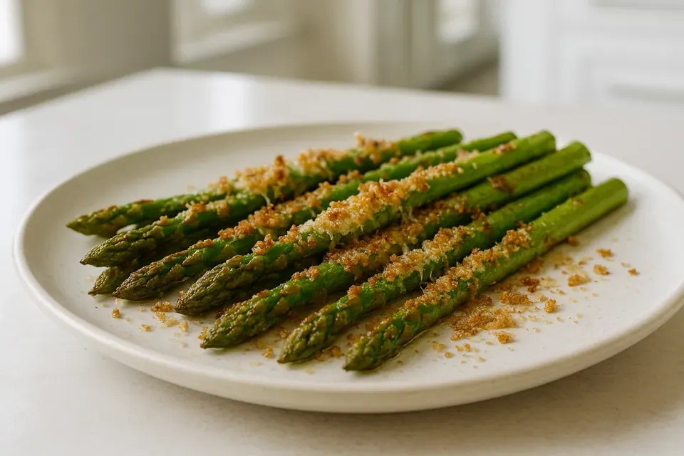 Air Fryer Parmesan Asparagus
