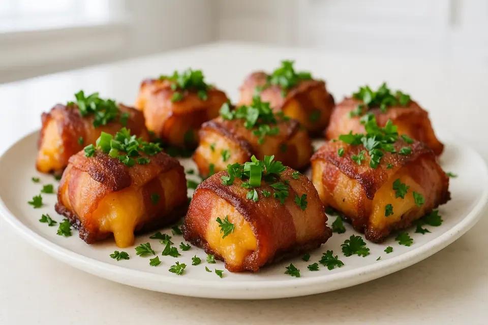 Air Fryer Crispy Bacon Bites