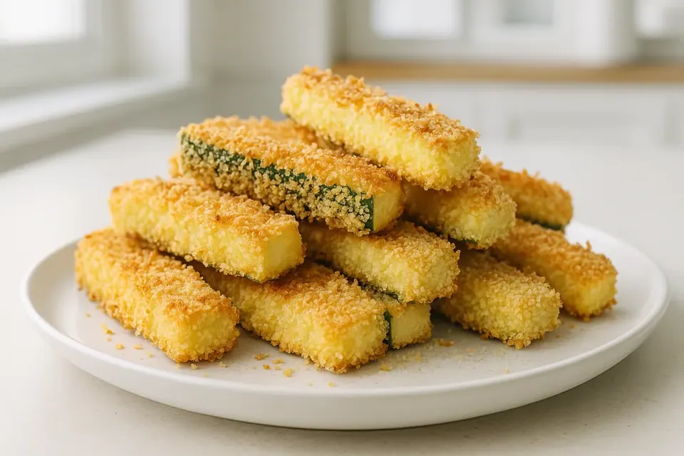 Air Fryer Coconut Zucchini Fries