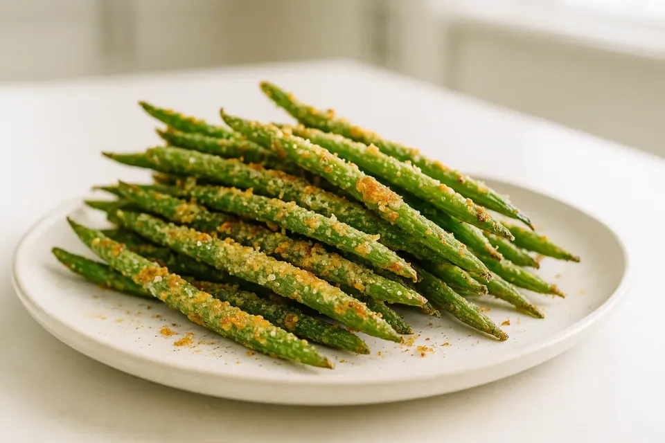 Air Fryer Crispy Green Beans