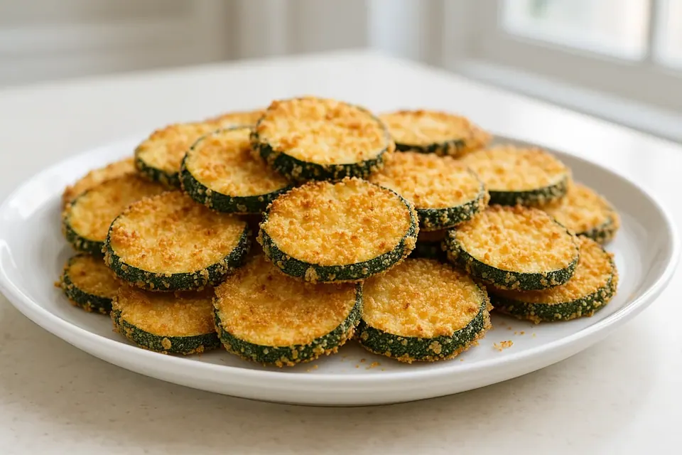 Air Fryer Zucchini Chips