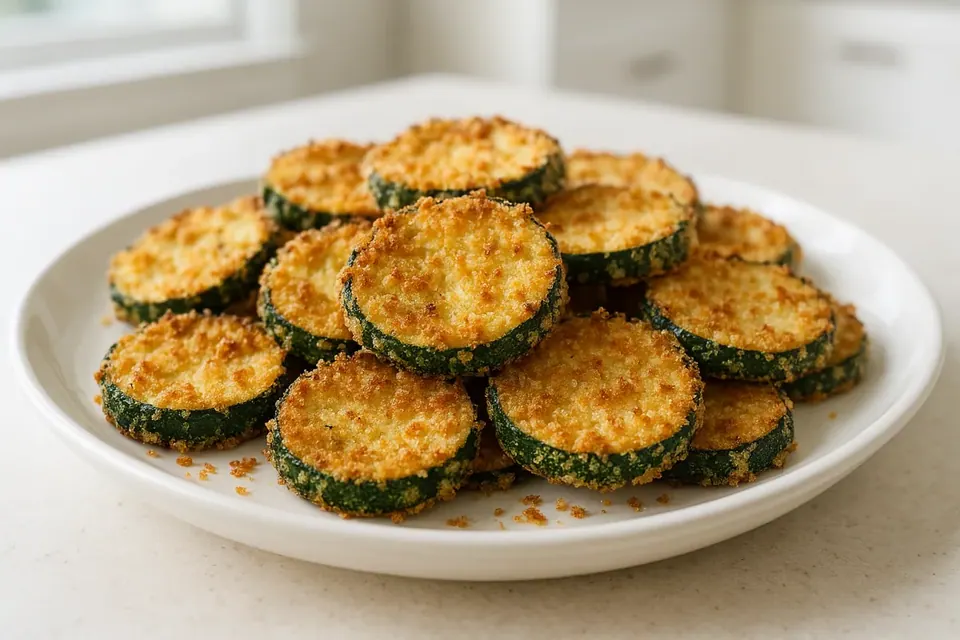Air Fryer Crispy Zucchini Bites