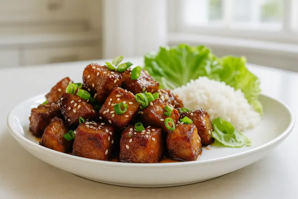 Air Fryer Korean BBQ Pork Bites